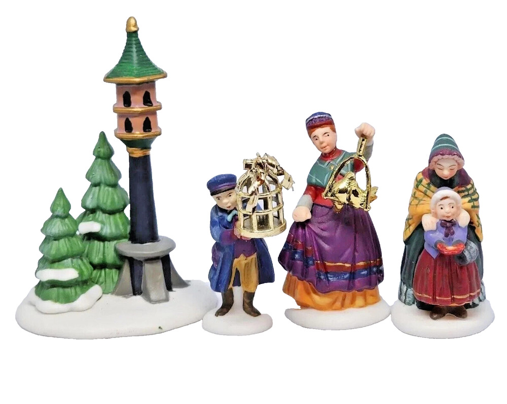 Department 56 Two Turtle Doves 12 Days of Dickens Village Christmas Set